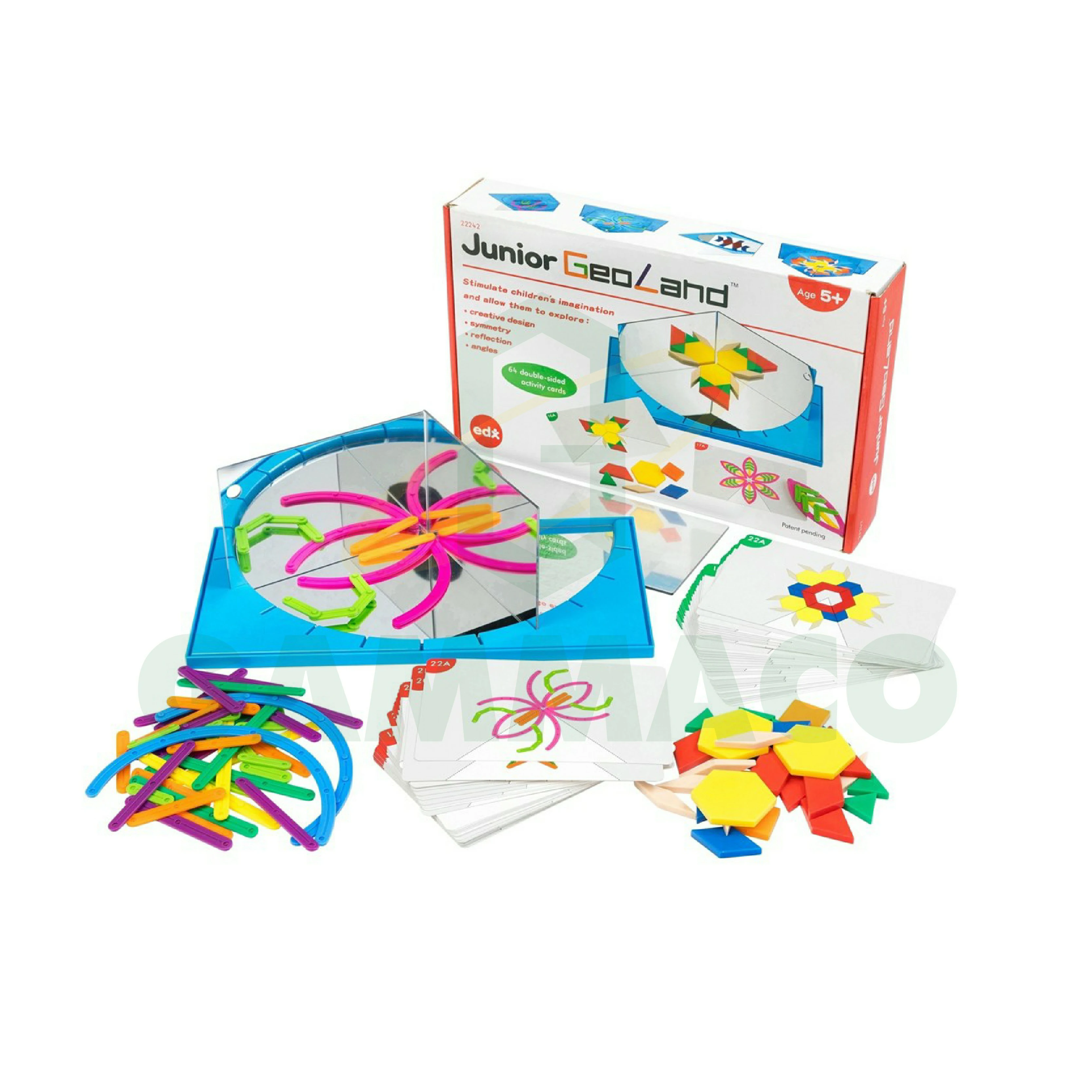 ชุดกิจกรรมอาณาจักรเรขาคณิต (แบบสะท้อน)