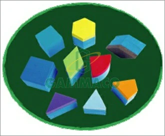 เรขาคณิตประทับตรา 9 ชิ้น