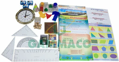 ชุดกระเป๋าคณิตศาสตร์ชั้นมัธยมศึกษาปีที่ 1  (ชุดที่ 1)