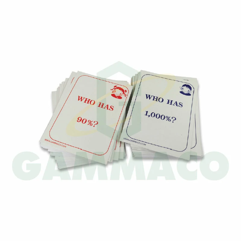 เกมความสัมพันธ์ระหว่างเศษส่วน ทศนิยมและเปอร์เซ็นต์