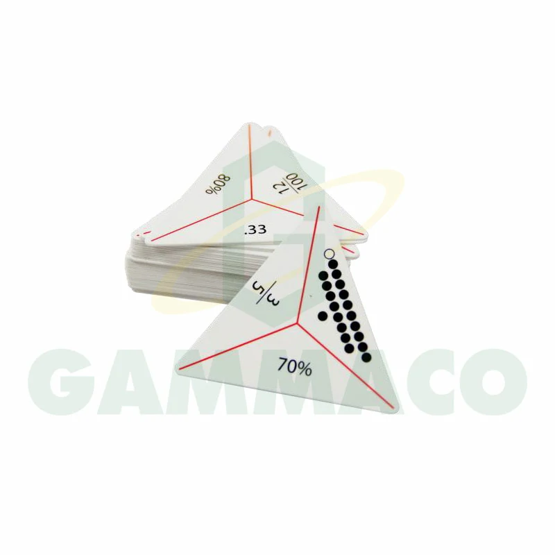 เกม Trios การเปรียบเทียบเศษส่วน