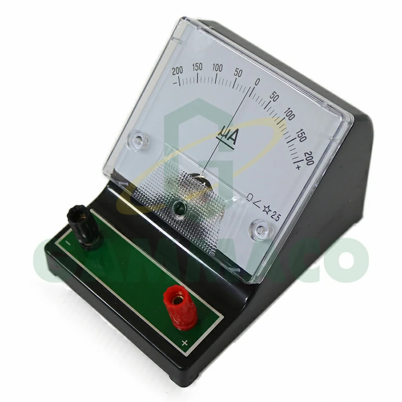 ไมโครแอมมิเตอร์-200-0+200 uA.