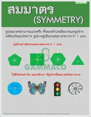 โปสเตอร์กลอสซี่ สมมาตร