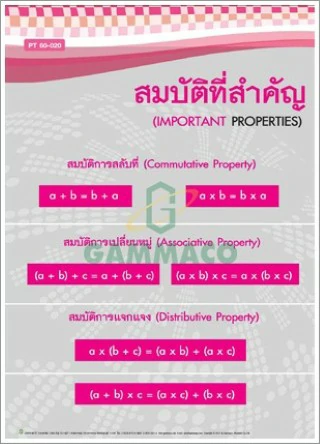 โปสเตอร์ไวนิลสมบัติที่สำคัญ