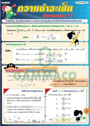 โปสเตอร์กลอสซี่ เรื่อง ความน่าจะเป็น 2