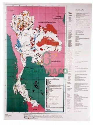 แผนที่แร่