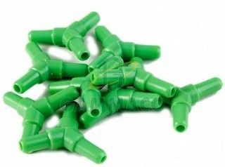 Plastic Tubing Conectors, T Shape (10 pcs./set)