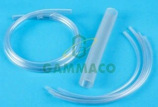 Plastic Tubing 6 mm. Length 30 cm. (10 lines/set)