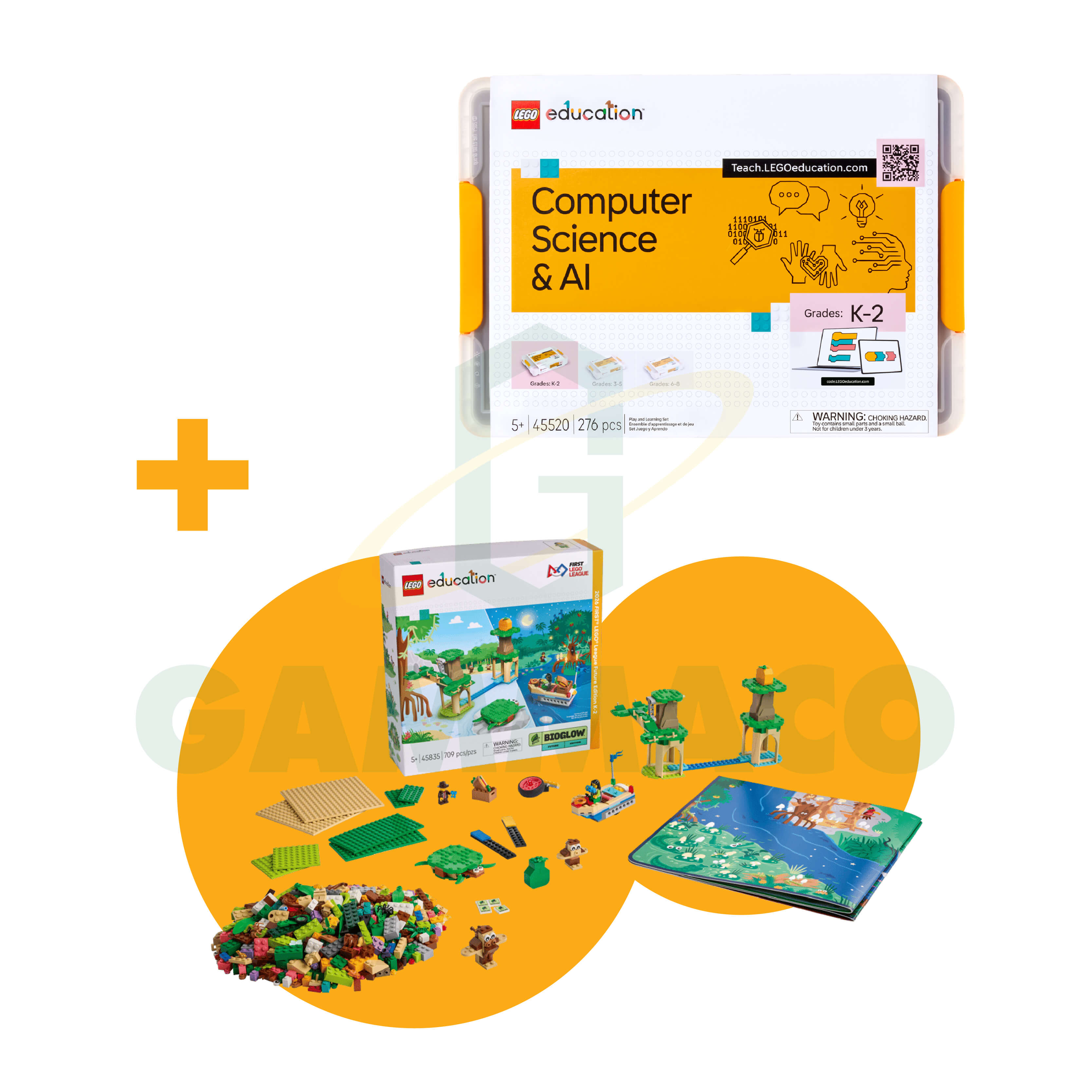 LEGO® Education Computer Science & AI Kit K-2 + FLL Future Edition K-2 Set