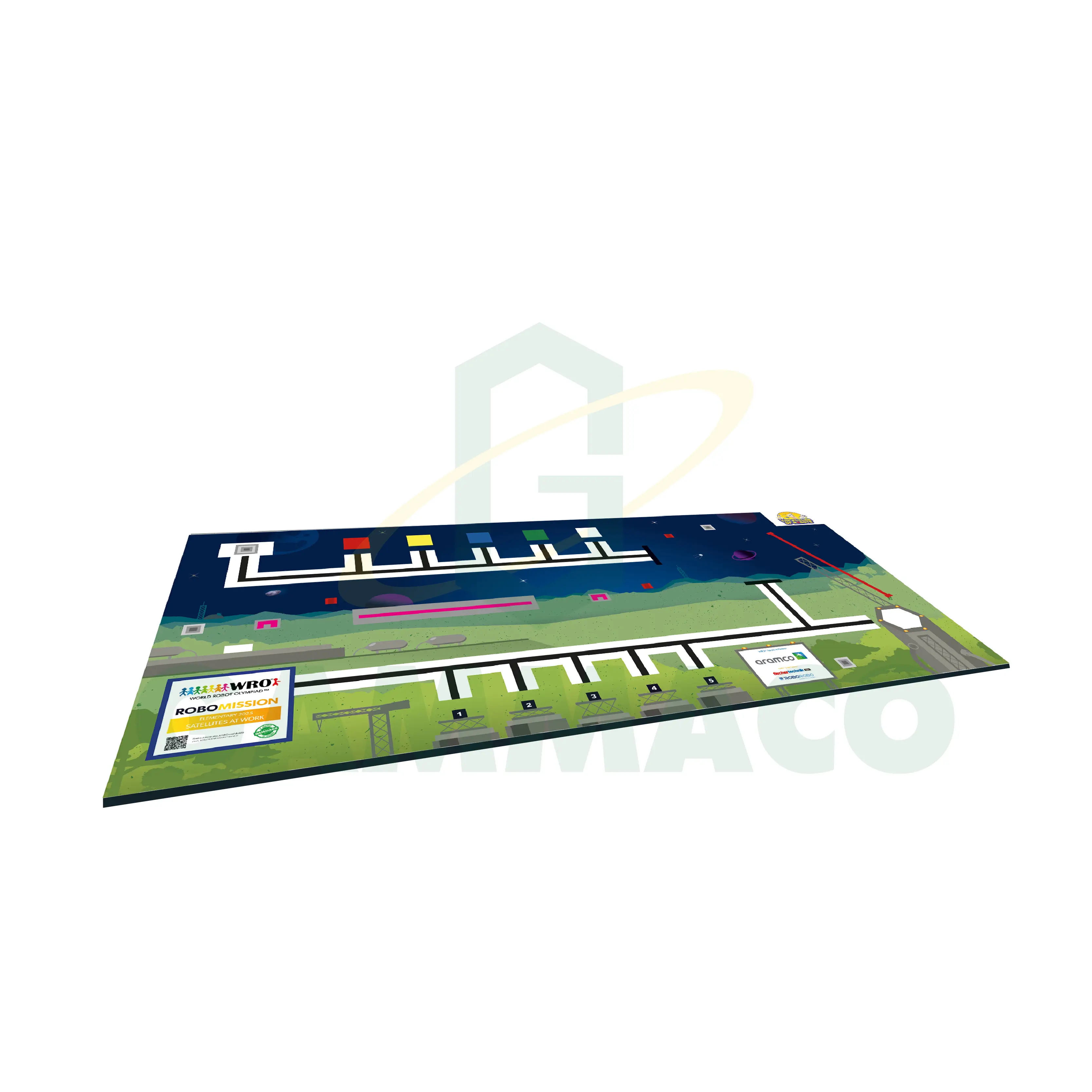 สนามแข่งขัน WRO 2025 - Elementary รุ่นอายุ 8 - 12 ปี