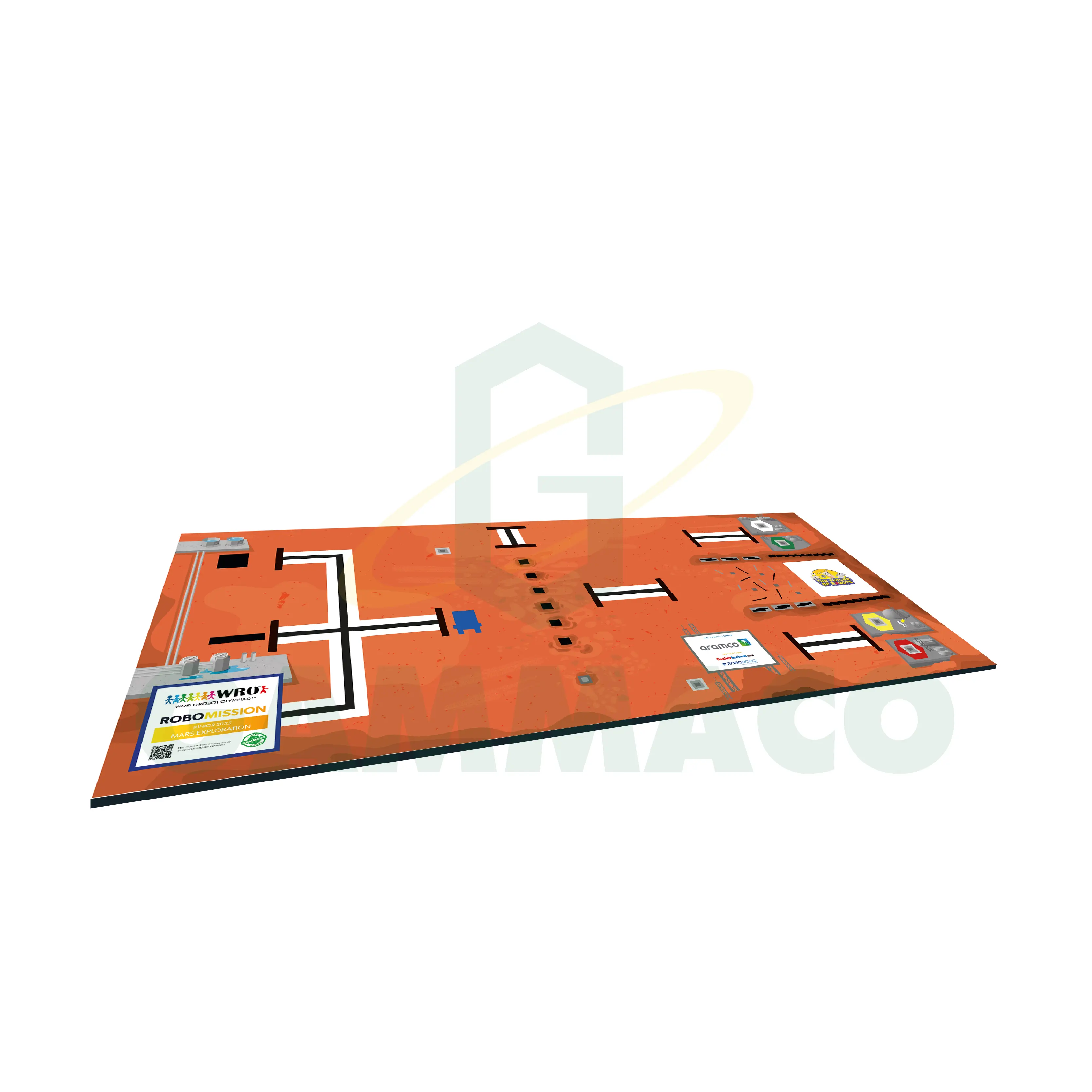 สนามแข่งขัน WRO 2025 - Junior รุ่นอายุ 11 - 15 ปี