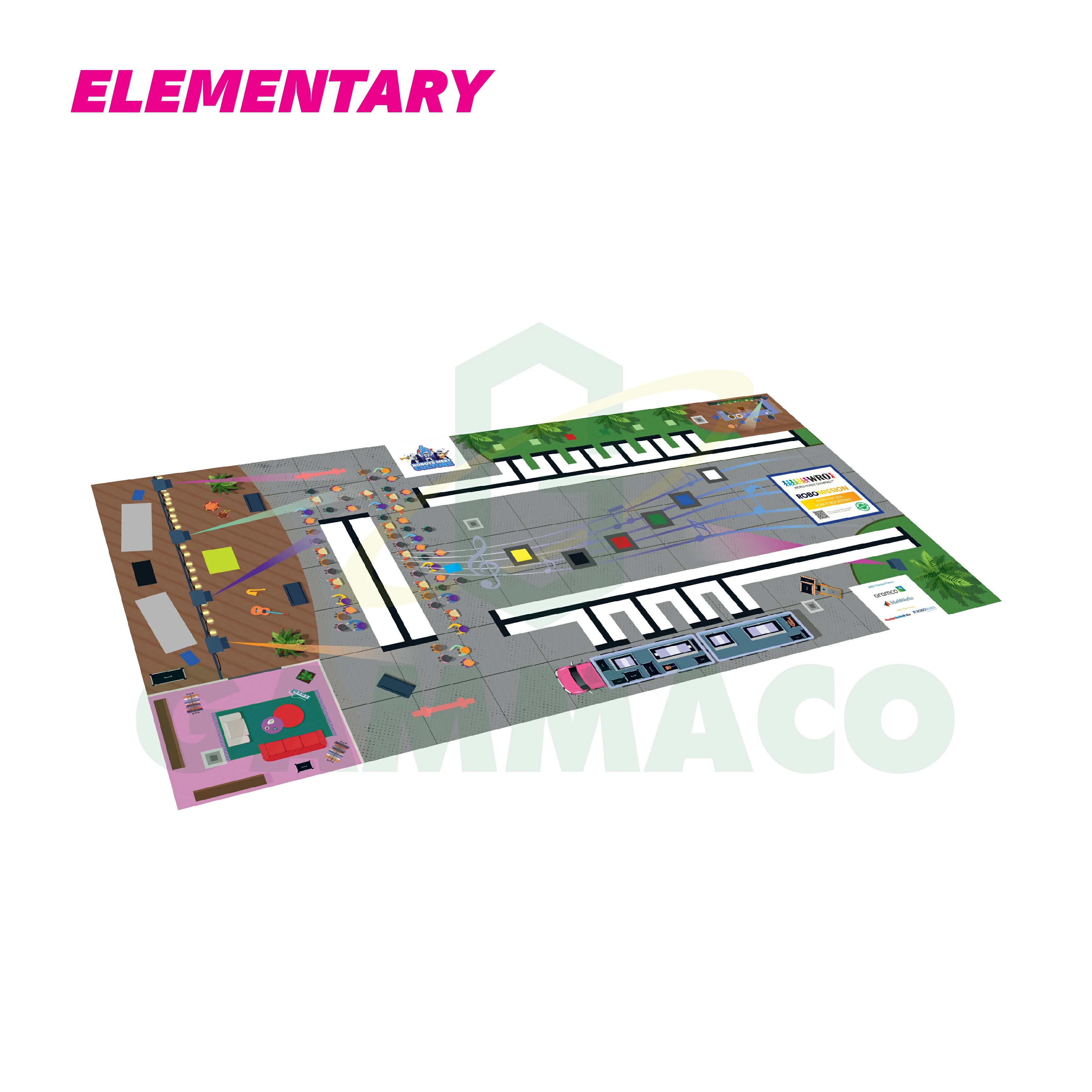 Game Field WRO 2026 - Elementary