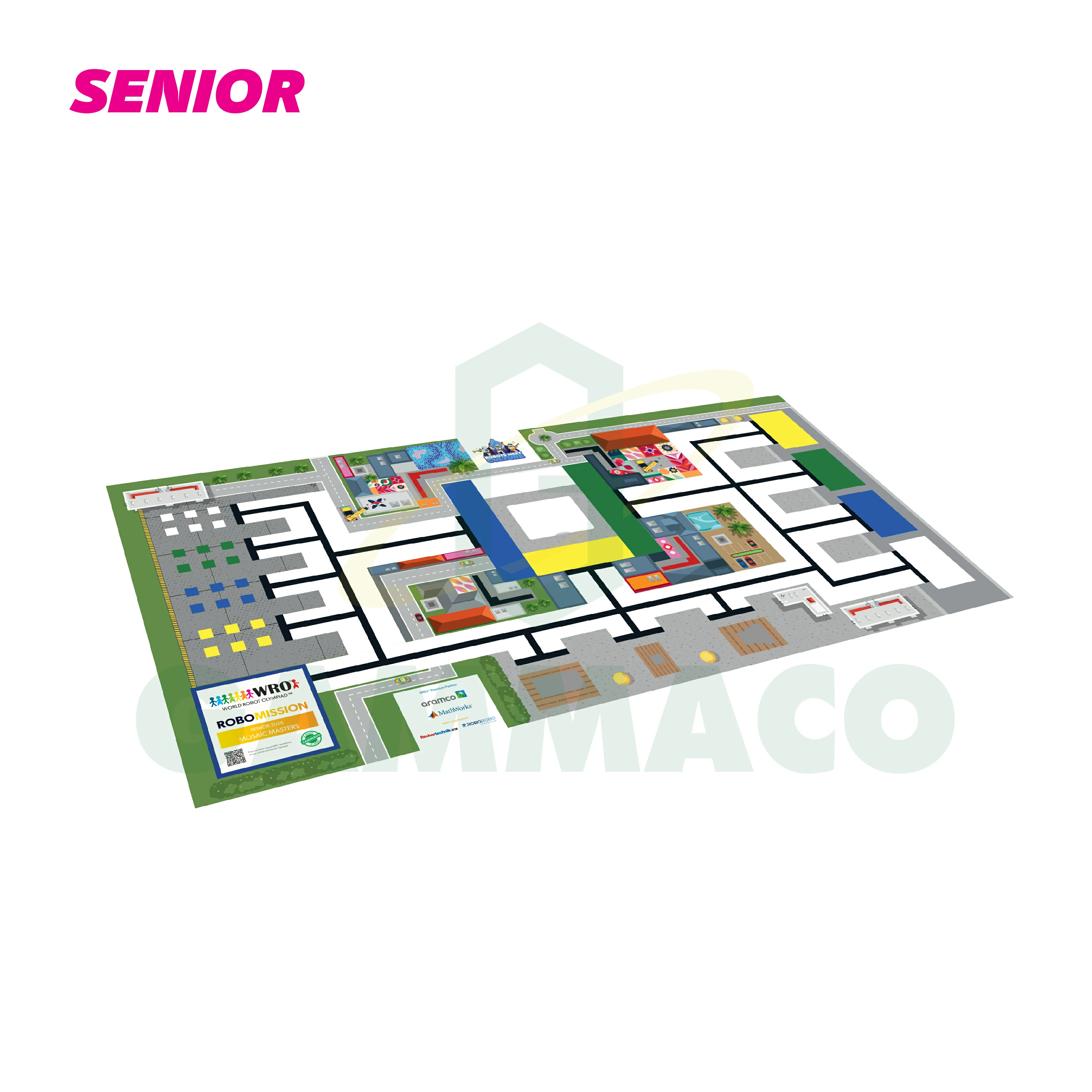 Game Field WRO 2026 - Senior 2026