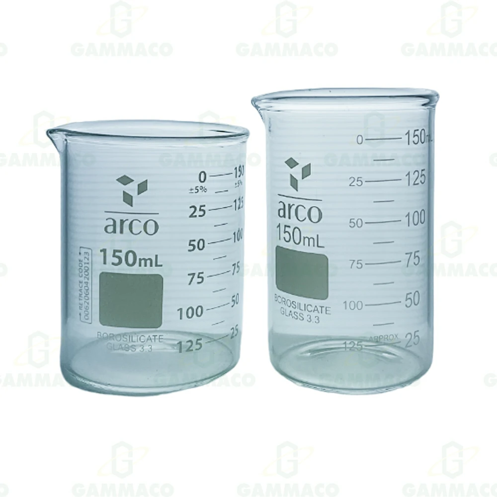 Beakers low form 150 ml. 