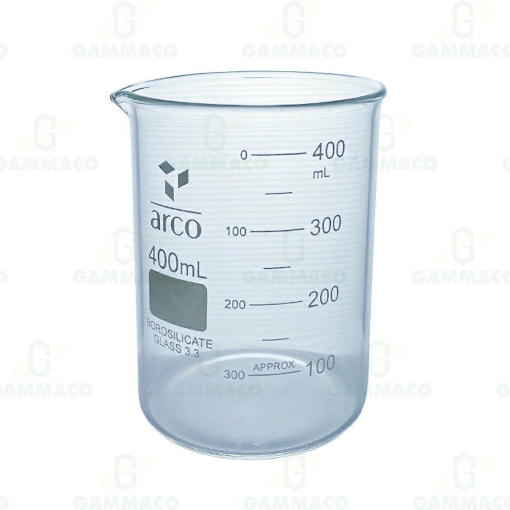 Beakers low form 400 ml. 