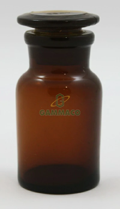 ขวดรีเอเจ้นสีชาปากกว้าง 60 มล.(Bomex)