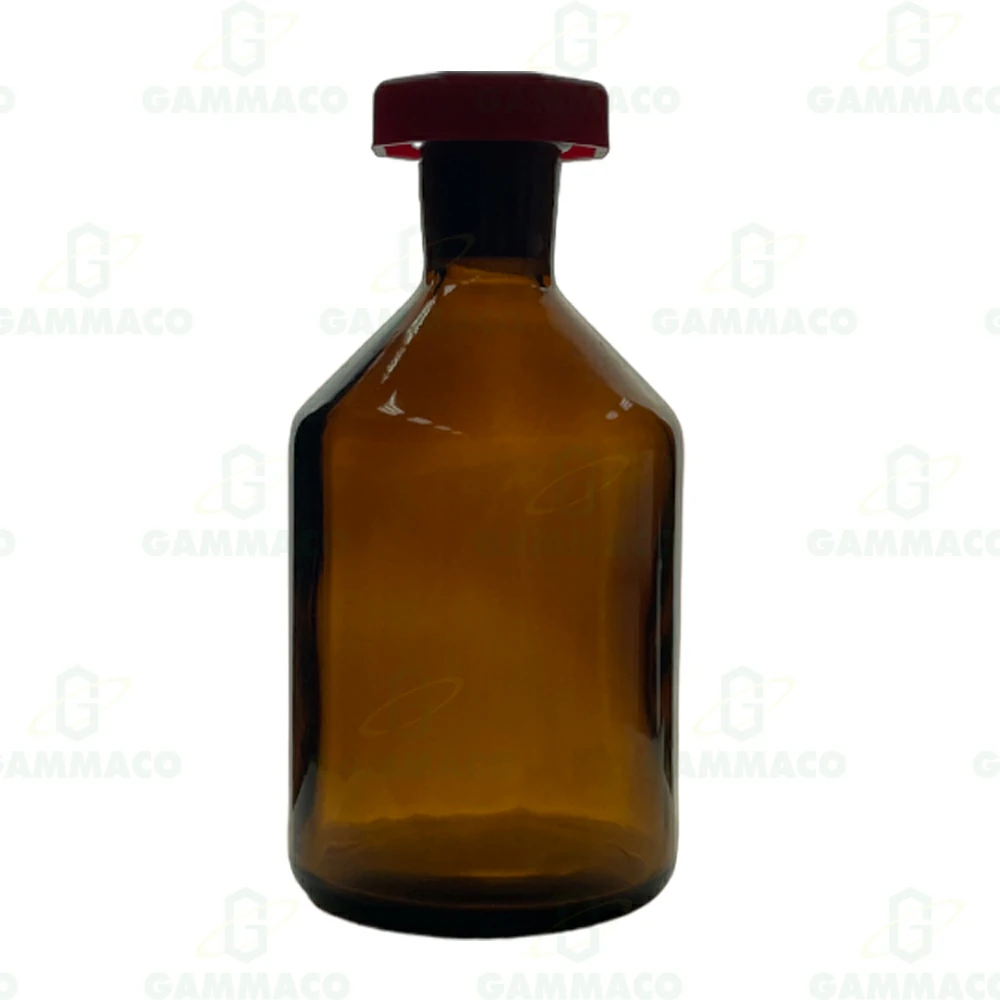 ขวดรีเอเจ้นสีชาปากแคบ 125 มล. 