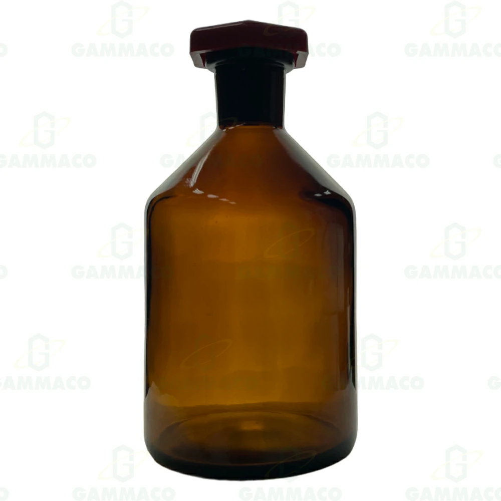 ขวดรีเอเจ้นสีชาปากแคบ 250 มล. 