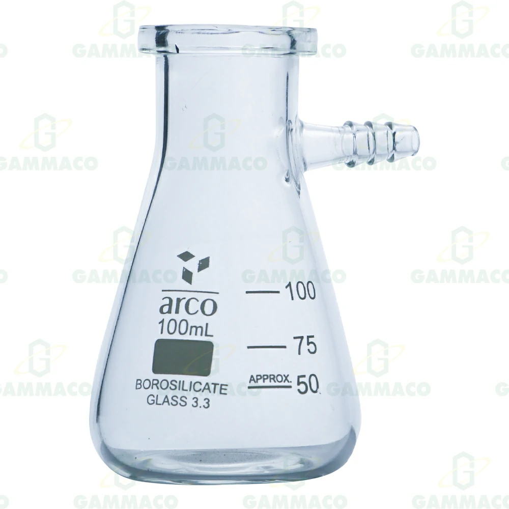 Erlenmeyer Filter Flasks 100 ml. (Bomex)