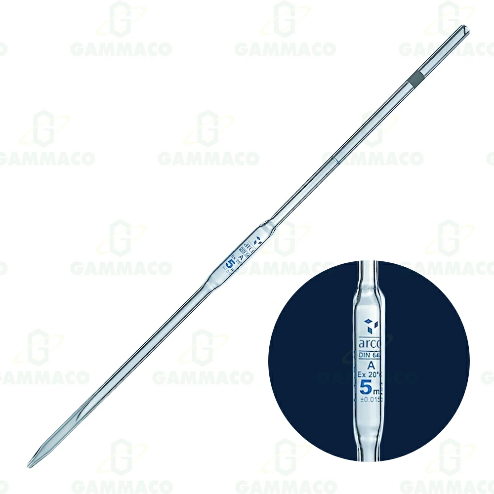 ปิเปตแบบมีกระเปราะ 5 มล. Class A