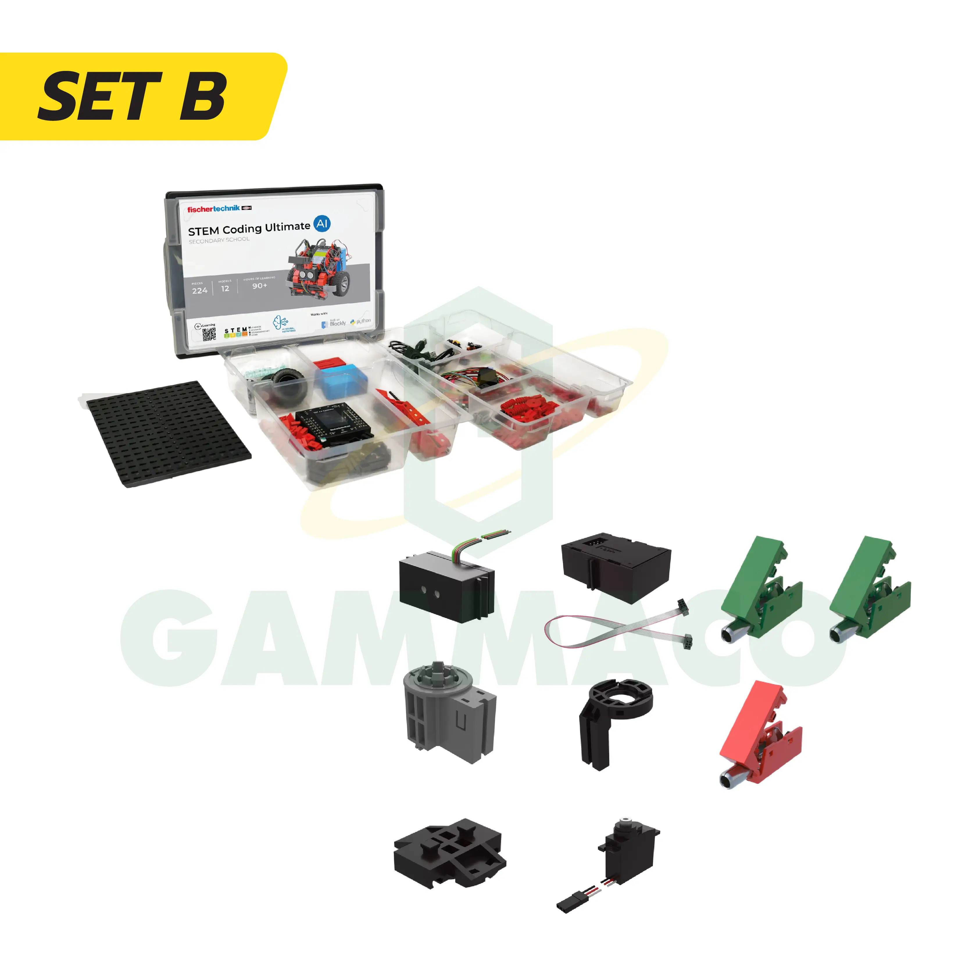 Fischertechnik STEM Coding Ultimate AI + Spare Part