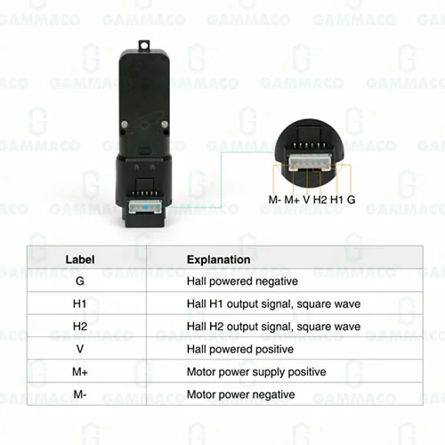 TT Gear Motor Hall Encoder