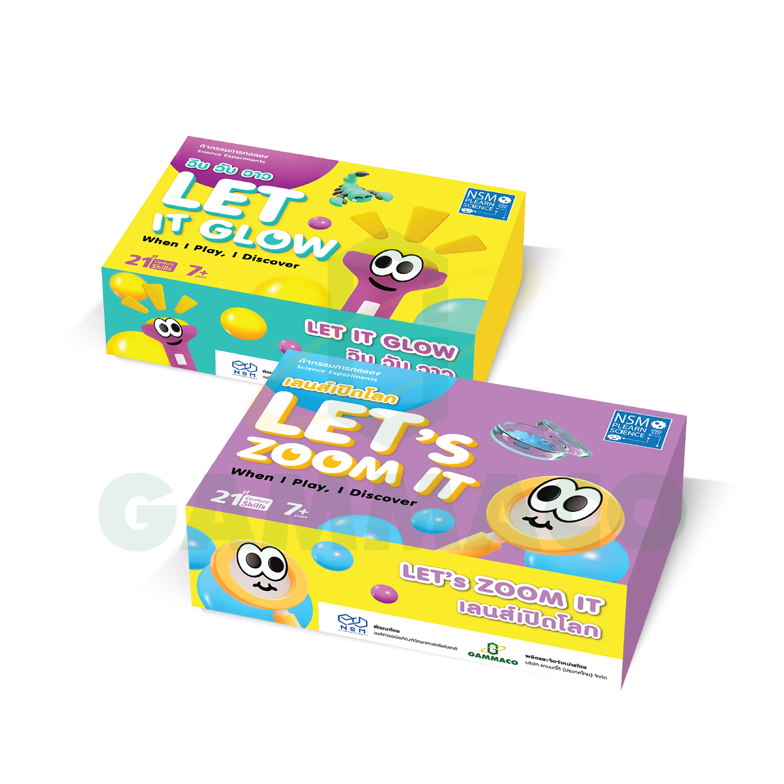 ชุดกิจกรรมการทดลอง วิบ วับ วาว และ เลนส์เปิดโลก