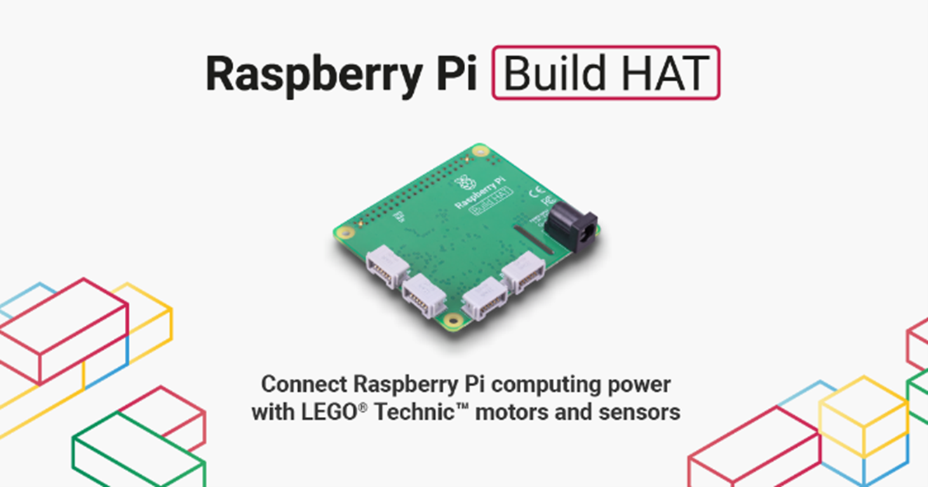 Buy a Raspberry Pi Build HAT – Raspberry Pi