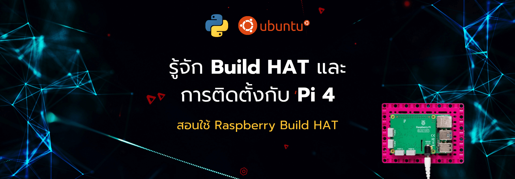 รู้จัก Build HAT และการติดตั้งกับ Pi 4
