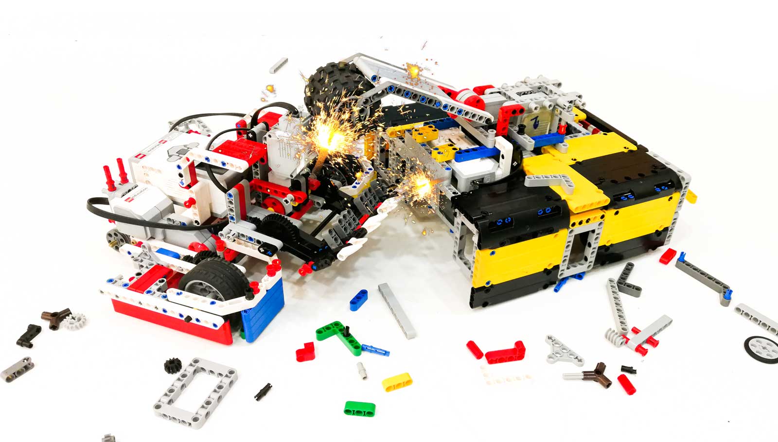 Lego hot sale robot battle